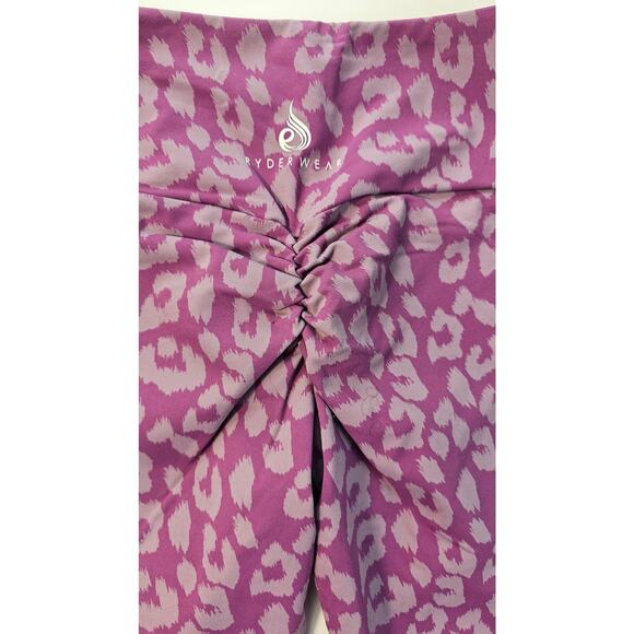 Ryderwear size XS (?) INSTINCT Scrunch Bum Leggings form fitting purple EUC - Picture 5 of 10